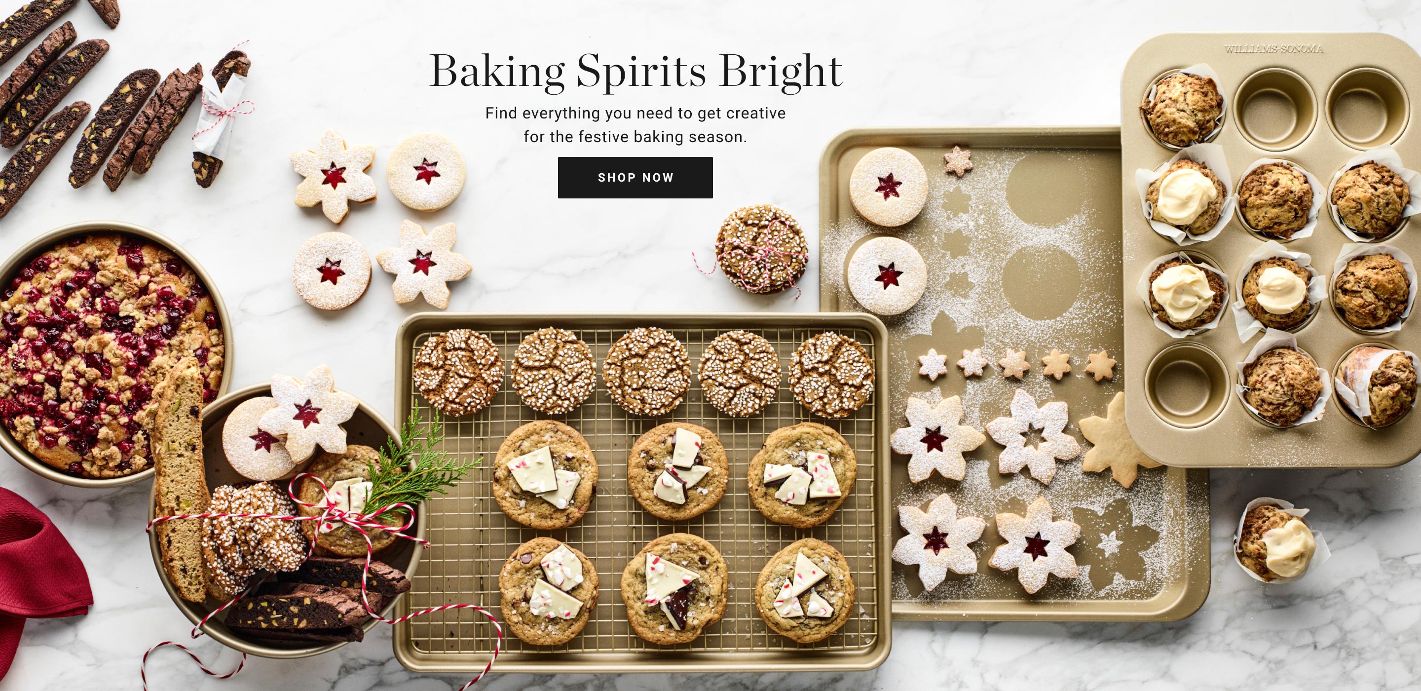 Baking Spirits Bright | Find everything you need to get creative for the festive baking season| Shop Now